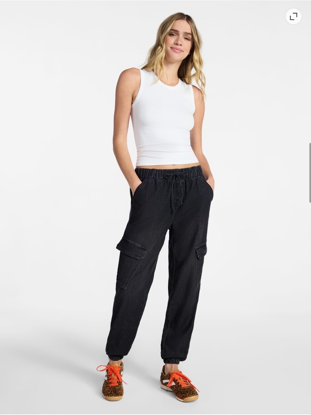 No Boundaries Cargo Jogger Pants